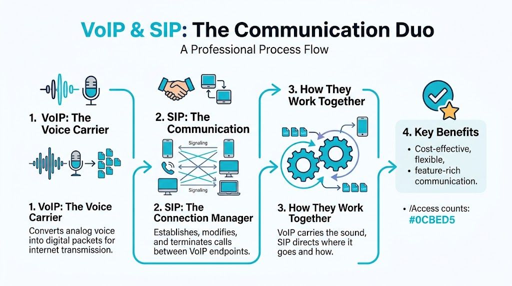 VoIP with SIP: A Complete Guide for Modern Businesses